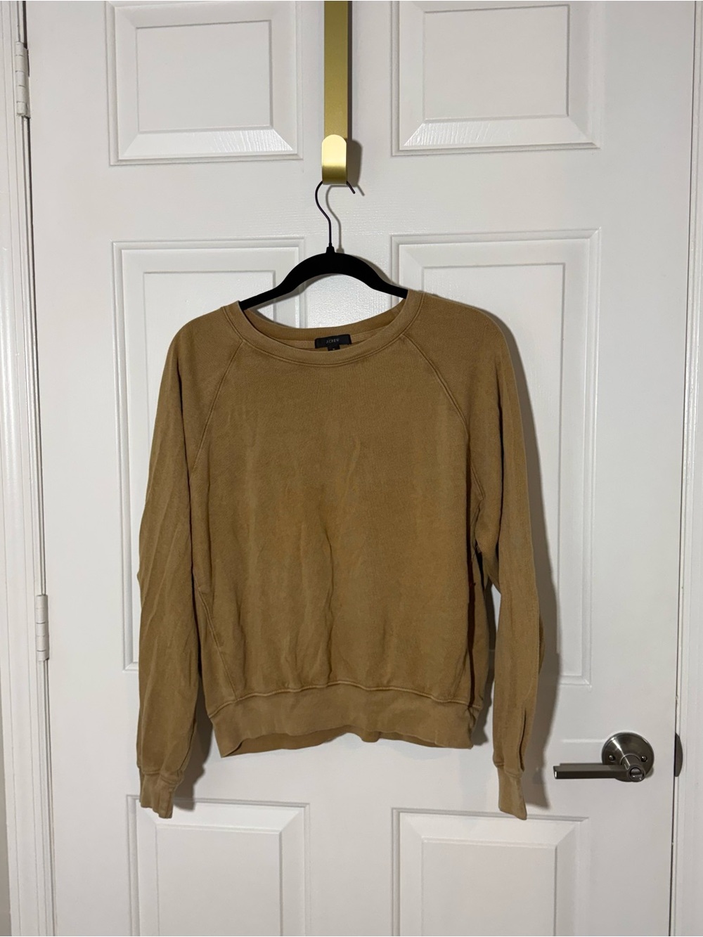 J. Crew Caramel Crewneck Sweatshirt